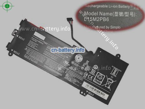 7.5V LENOVO L15M2PB6 电池 4000mAh, 30Wh 