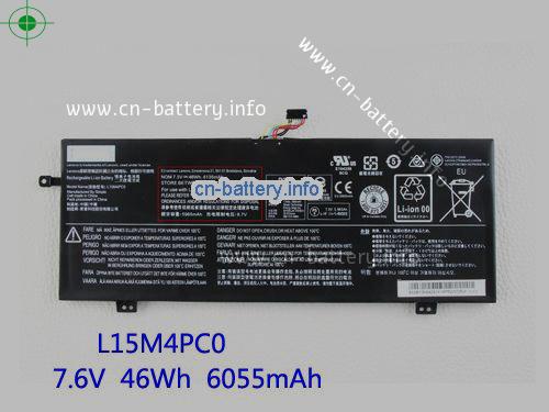 7.5V LENOVO L15L4PC0 电池 6135mAh, 46Wh 