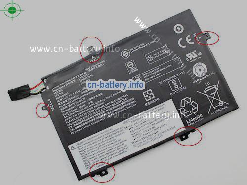 11.1V LENOVO 01AV463 电池 3880mAh, 45Wh , 4.05Ah