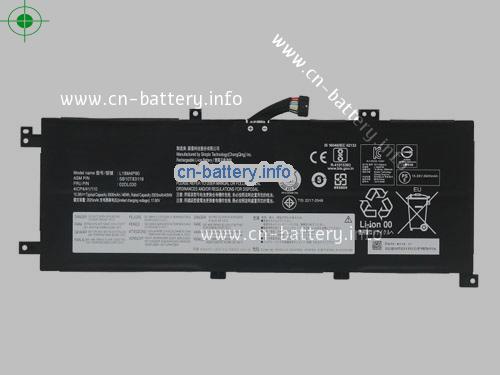 15.36V LENOVO SB10T83120 电池 2985mAh, 46Wh 