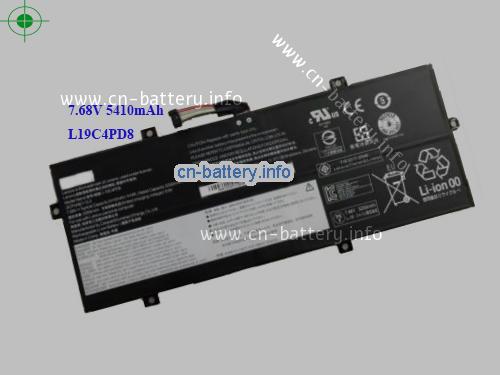 7.68V LENOVO SB10X87837 电池 5410mAh, 41Wh 