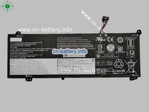 15.44V LENOVO L19M4PDB 电池 3912mAh, 60Wh 