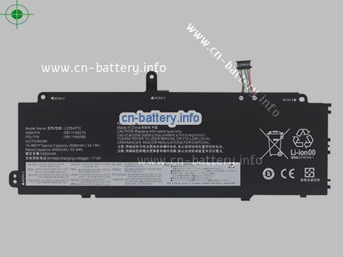 15.48V LENOVO  SB11M89849 电池 3536mAh, 54.70Wh 