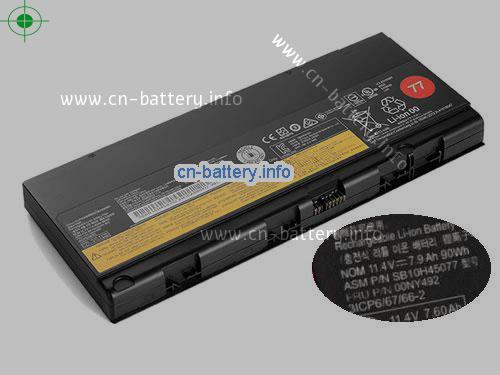 11.4V LENOVO SB10H45075 电池 7600mAh, 90Wh , 7.6Ah