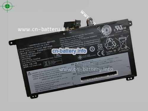 15.2V LENOVO 01AV493 电池 2100mAh, 32Wh 