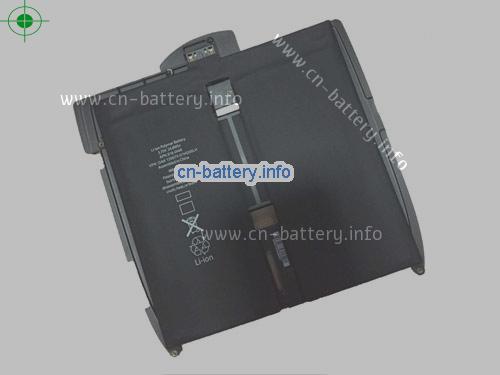 3.75V APPLE A1219 电池 6600mAh, 24.8Wh 