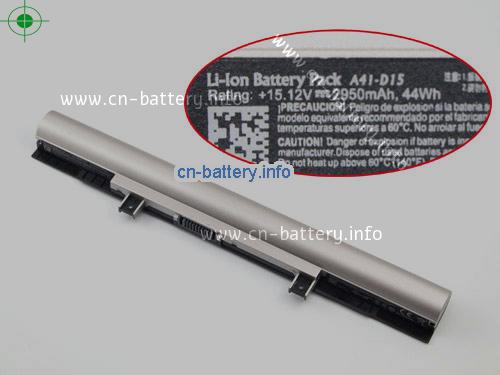 15.12V MEDION A42-D15 电池 2950mAh, 44Wh 