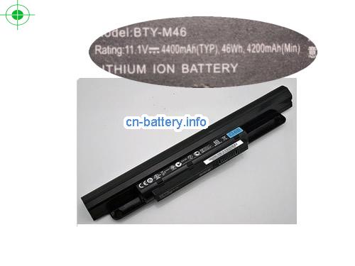 11.1V MSI BTY-M46 电池 4200mAh, 46Wh 