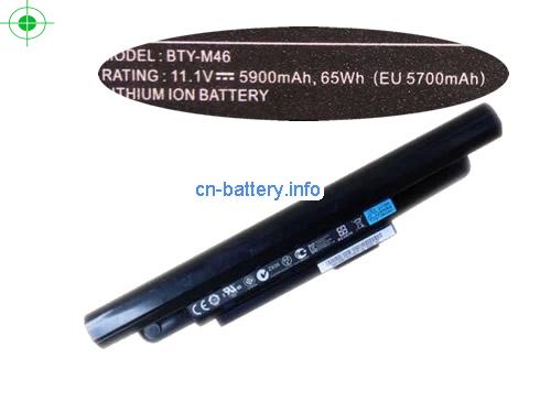 11.1V MSI BTY-M46 电池 5900mAh, 65Wh 