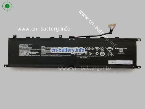 15.2V MSI BTY-M57 电池 4280mAh, 65Wh 