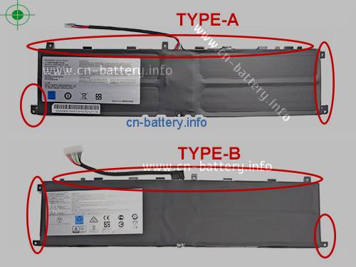 15.2V MSI 4ICP8/35/142 电池 5380mAh, 80.25Wh 