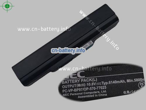Genuie Nec 6 Cells Op-570-77025, Pc-vp-bp97 电池 10.8v  6140mah 