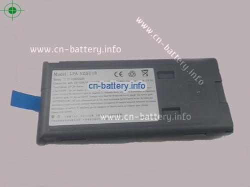 11.1V PANASONIC CF-VZSU18BU 电池 6600mAh