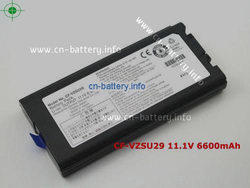 11.1V PANASONIC CF-VZSU29ASU 电池 6600mAh