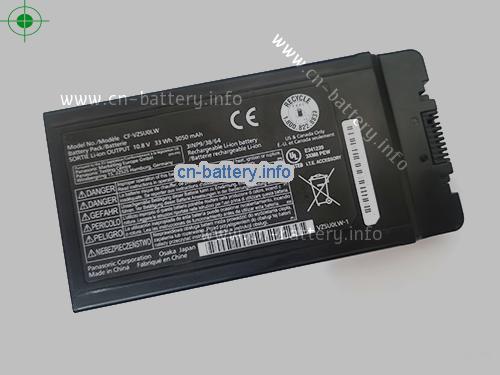 10.8V PANASONIC CF-VZSU0GJS 电池 3050mAh, 33Wh 