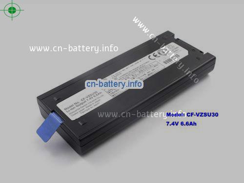 7.4V PANASONIC CF-VZSU30BR 电池 6600mAh, 6.6Ah