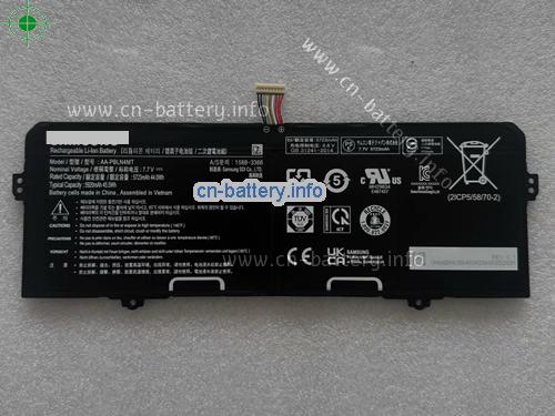 7.7V SAMSUNG AAPBLN4MT 电池 5920mAh, 45.50Wh 