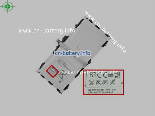 3.8V SAMSUNG AA1F625ES7-B 电池 7900mAh, 30.02Wh 