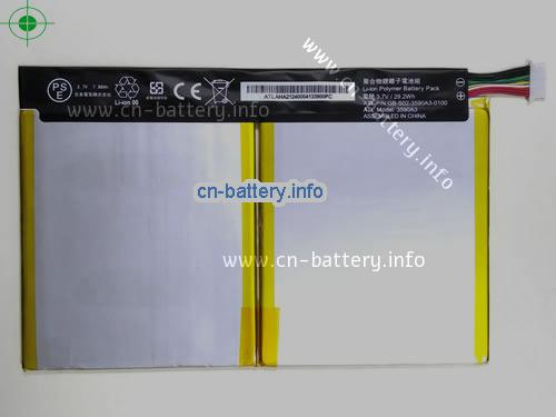 3.7V SONY S023590A30100 电池 7880mAh, 29.2Wh 