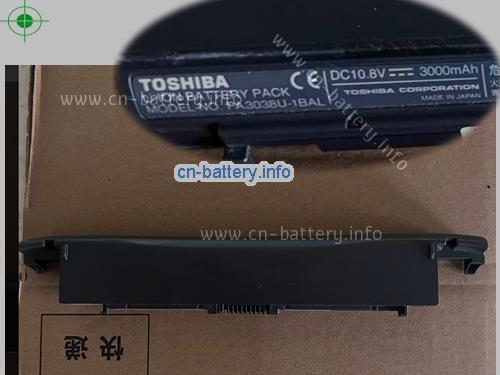 10.8V TOSHIBA PA3038U-1BAL 电池 3000mAh