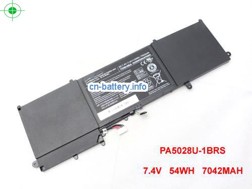 7.4V TOSHIBA PSU4RL-00700E 电池 7042mAh, 54Wh 