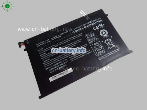 11.1V TOSHIBA PA5055 电池 3280mAh, 38Wh 