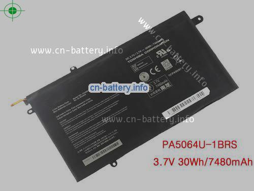 3.7V TOSHIBA PA5064U-1BRS 电池 7480mAh, 30Wh 