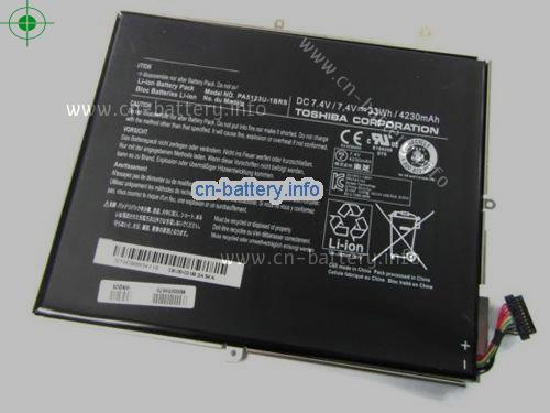 7.4V TOSHIBA PA5123U1BRS 电池 4230mAh, 33Wh 