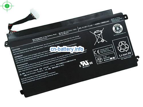 11.4V TOSHIBA PA5255U-1BRS 电池 3660mAh, 43Wh 