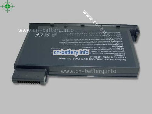 10.8V TOSHIBA PA2510 电池 4400mAh