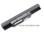 原厂 ASUS A32-K53 笔记本电脑电池 Li-ion 10.8V 5200mAh