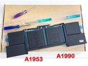 APPLE MACBOOK PRO A1990 2018 替代电池 Li-Polymer 11.4V 7336mAh, 83.60Wh 