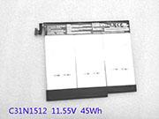 原厂 ASUS C31N1512 笔记本电脑电池 Li-ion 11.55V 3790mAh