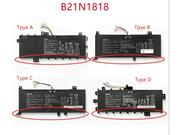 ASUS B21N1818 笔记本电脑电池 Li-Polymer 7.6V 32.00Wh