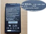 原厂 AVERATEC 2305062003 笔记本电脑电池 Lithium-Ion 11.1V 53.00Wh, 4.80Ah