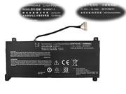 CLEVO 6-87-NL40S-33G21 笔记本电脑电池 Li-Polymer 11.55V 4675mAh, 54.00Wh 