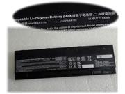 原厂 CLEVO V640BAT-3-55 笔记本电脑电池 Li-Polymer 11.61V 4710mAh, 55.00Wh 