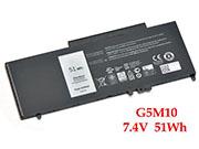 原厂 DELL G5MIO 笔记本电脑电池 Li-Polymer 7.4V 51Wh