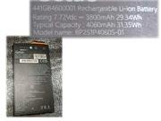 原厂 GETAC 441GB4600001 笔记本电脑电池 Li-ion 7.72V 3800mAh, 29.34Wh 