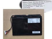 原厂 GETAC ES1AU-00-00-15-2S1P-0 笔记本电脑电池 Li-Polymer 7.4V 4800mAh, 35.52Wh 