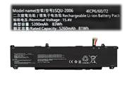HASEE SQU-2006 笔记本电脑电池 Li-Polymer 15.4V 5390mAh, 83.00Wh