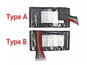 替代笔记本电池 5225mAh, 75Wh  TERRANS FORCE S6-1080-87SH1, S6-1080-85SH1, S6-1080-77X, S6-1070-85SH1, 