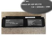 原厂 SONY VGP-BPS17/S 笔记本电脑电池 Li-ion 7.3V 3200mAh, 24.00Wh 