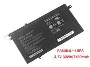 原厂 TOSHIBA PA5064U-1BRS 笔记本电脑电池 Li-ion 3.7V 7480mAh, 30Wh 