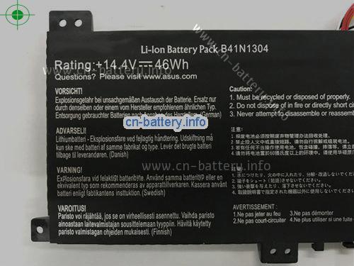  image 2 for  B41N1304 laptop battery 