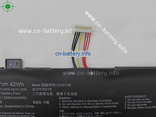  image 5 for  C31N1733 laptop battery 