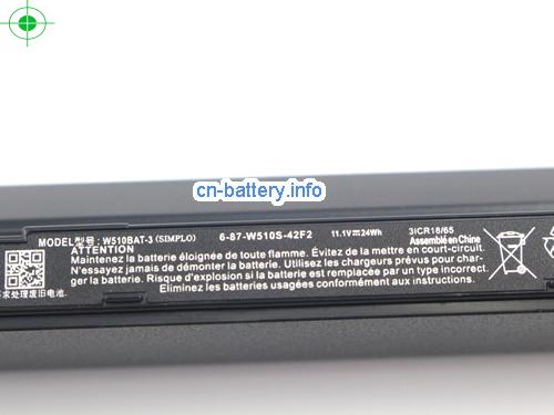  image 3 for  6-87-W510S-4FU1 laptop battery 