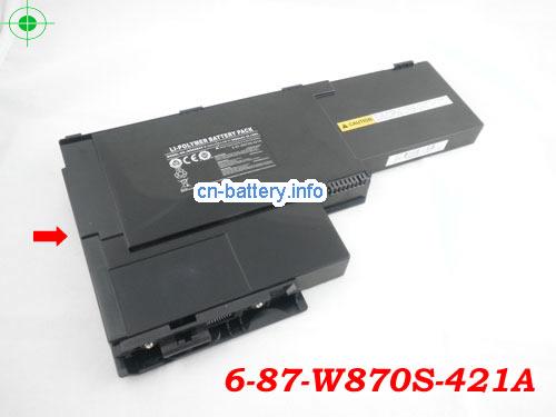  image 1 for  6-87-W870S-421A laptop battery 