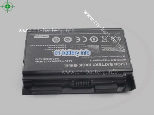  image 3 for  6-87-X510S-4D72 laptop battery 