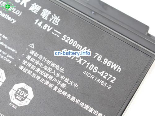  image 5 for  6-87-X710S-4J7 laptop battery 
